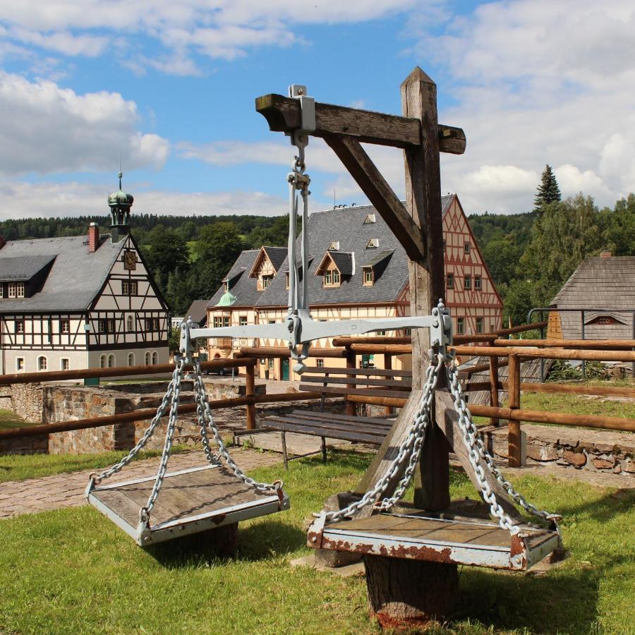 Hotel Saigerhuette Ольбернхау Экстерьер фото